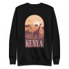 unisex-premium-sweatshirt-black-front-6a1af5e958e8b.jpg Kenya Savannah Sweatshirt