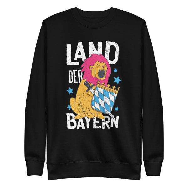unisex-premium-sweatshirt-black-front-6a1af638ad083.jpg Bayern German Sweatshirt