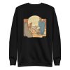 unisex-premium-sweatshirt-black-front-6a1b0027d29ab.jpg Desert Mountain Lion Sweatshirt