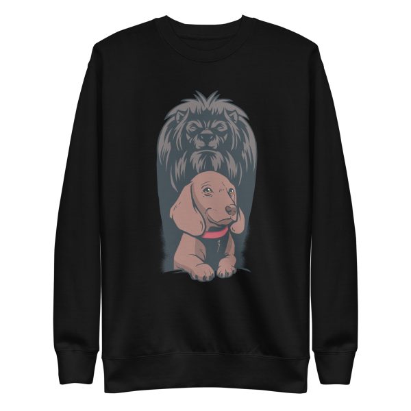 Dog Lion Shadow Sweatshirt