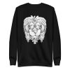 unisex-premium-sweatshirt-black-front-6a1bb93af1579.jpg Rasta Lion Sweatshirt