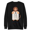 unisex-premium-sweatshirt-black-front-6a1bb97f7c2c9.jpg Lion Eye Chart Sweatshirt