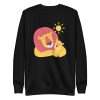 unisex-premium-sweatshirt-black-front-6a1bbb69bcd4c.jpg Lion Dad Son Sweatshirt