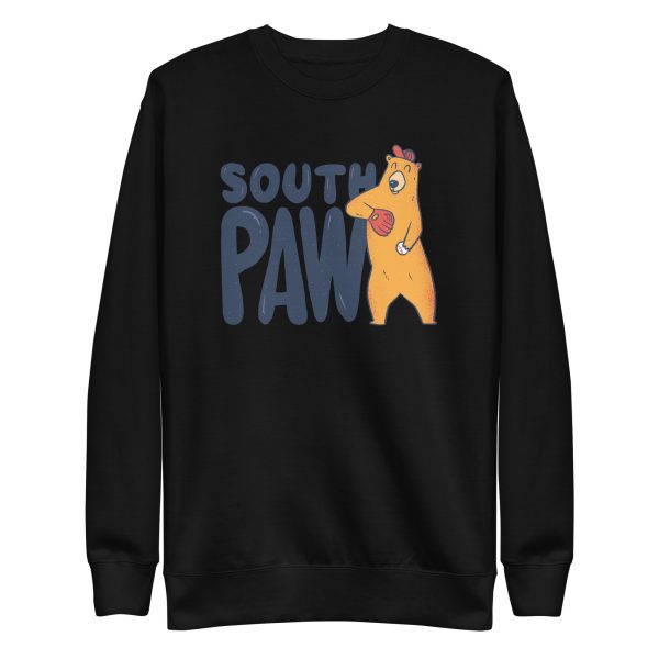 unisex-premium-sweatshirt-black-front-6a1bc43557e8c.jpg Baseball Bear Sweatshirt