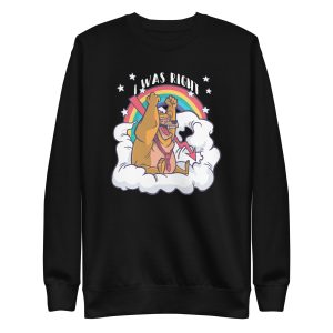 unisex-premium-sweatshirt-black-front-6a1bc4c055050.jpg I Was Right Bear Market Sweatshirt