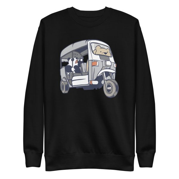 unisex-premium-sweatshirt-black-front-6a1bc51b1a1f0.jpg Tuk Tuk Bears Sweatshirt