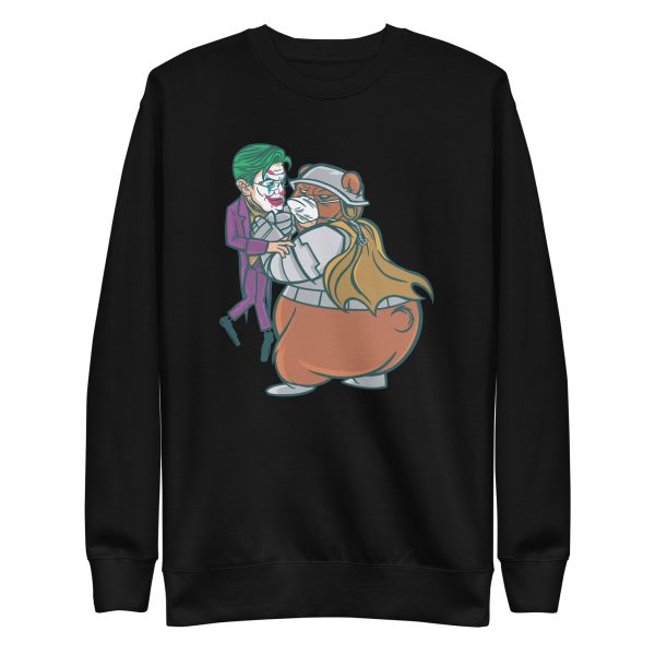 unisex-premium-sweatshirt-black-front-6a1bc5637dcbd.jpg Bear Bat Sweatshirt