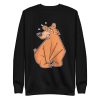 unisex-premium-sweatshirt-black-front-6a1bc5f91c812.jpg Comic Bear Sweatshirt