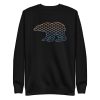 unisex-premium-sweatshirt-black-front-6a1bc6d347d9a.jpg Hexagon Polar Bear Sweatshirt