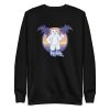 unisex-premium-sweatshirt-black-front-6a1bc8e52cd2e.jpg Roller Skating Bear Sweatshirt