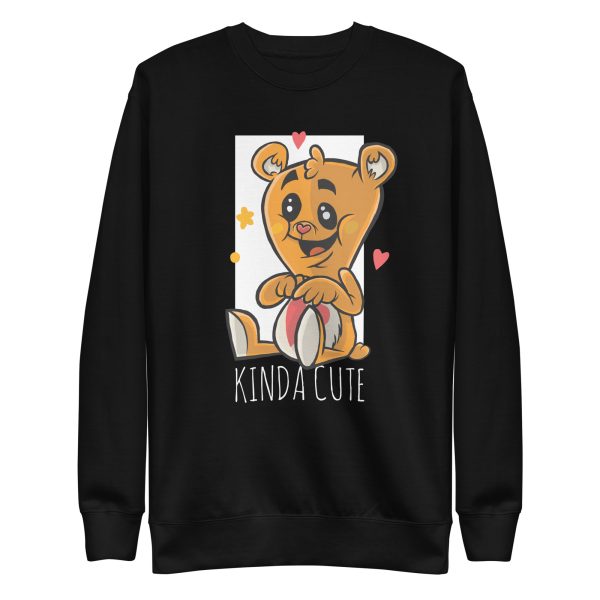 unisex-premium-sweatshirt-black-front-6a1bde8c7693d.jpg Cute Teddy Bear Sweatshirt