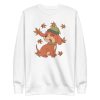 unisex-premium-sweatshirt-white-front-6a1591fb3bae0.jpg Fall Dog Sweatshirt