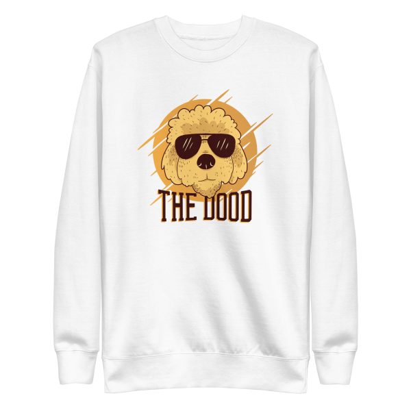 unisex-premium-sweatshirt-white-front-6a1592cd91df1.jpg The Dood Sweatshirt