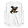 unisex-premium-sweatshirt-white-front-6a1595a35504f.jpg Dog In Pocket Sweatshirt