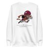 unisex-premium-sweatshirt-white-front-6a165cd0cee9e.jpg Football Dog Sweatshirt