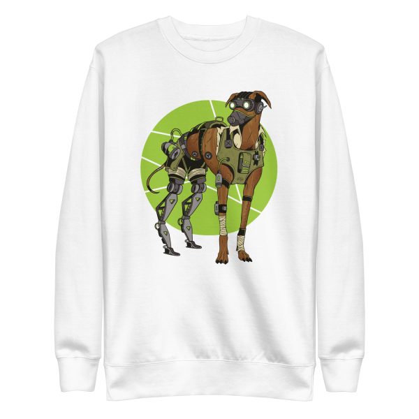 Greyhound Dog Cyborg Sweatshirt