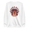 unisex-premium-sweatshirt-white-front-6a1685aeeb9f8.jpg German Shepherd Native Sweatshirt