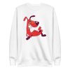 unisex-premium-sweatshirt-white-front-6a168eabd0b55.jpg Drunk Dog Sweatshirt