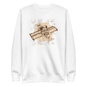 unisex-premium-sweatshirt-white-front-6a168f959b84f.jpg Pug Steampunk Sweatshirt