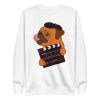 unisex-premium-sweatshirt-white-front-6a16c8327fa5e.jpg Director Pug Sweatshirt