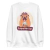 unisex-premium-sweatshirt-white-front-6a16c998e637f.jpg Pug Frappuccino Sweatshirt