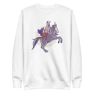unisex-premium-sweatshirt-white-front-6a16d25d2cd5c.jpg Cute Animals Sweatshirt
