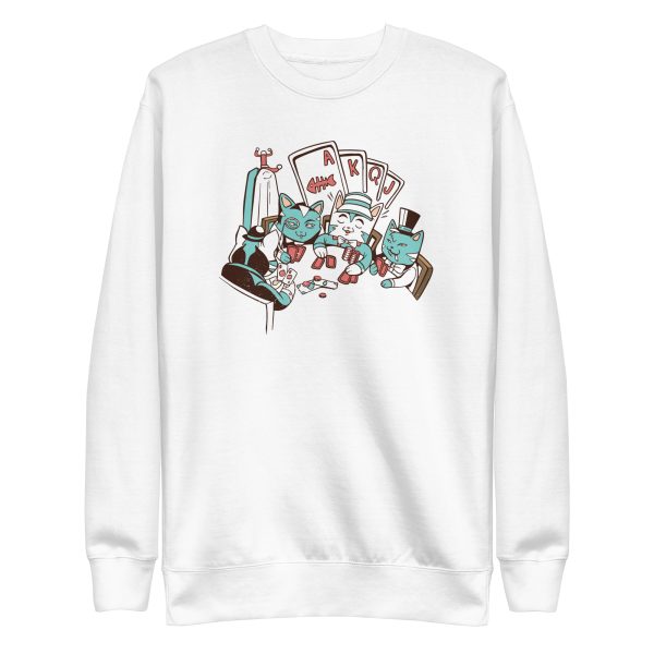 Poker Cats Sweatshirt