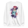 unisex-premium-sweatshirt-white-front-6a16d99186b8e.jpg Neko Girl Colourful Sweatshirt
