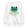 unisex-premium-sweatshirt-white-front-6a16da93c12af.jpg Team Katzen Sweatshirt