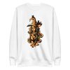 unisex-premium-sweatshirt-white-front-6a16dcb95bdc8.jpg Witch and Cats Sweatshirt