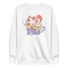 unisex-premium-sweatshirt-white-front-6a16e7e1ec901.jpg Cute Cats Playing Sweatshirt