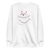 unisex-premium-sweatshirt-white-front-6a16ec642f6cf.jpg Cute Cat Coffee Sweatshirt