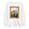 unisex-premium-sweatshirt-white-front-6a16eeb84a8c4.jpg Farmer Cats Sweatshirt