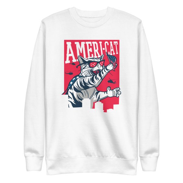 unisex-premium-sweatshirt-white-front-6a16fb515bae6.jpg Americat Sweatshirt