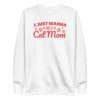 unisex-premium-sweatshirt-white-front-6a16fbed8671d.jpg Cat Mom Sweatshirt