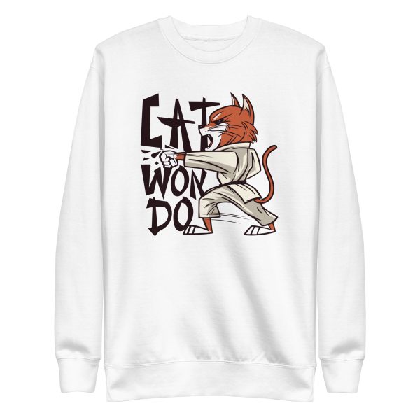 Taekwondo Cat Sweatshirt