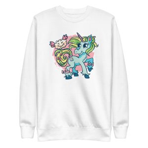unisex-premium-sweatshirt-white-front-6a17aa931db0b.jpg Unicorn Cloud Sweatshirt