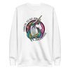unisex-premium-sweatshirt-white-front-6a17adbd75ae6.jpg Proud Americorn Sweatshirt