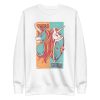unisex-premium-sweatshirt-white-front-6a17b08030037.jpg Unicorns Sword and Shield Sweatshirt