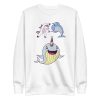 unisex-premium-sweatshirt-white-front-6a17b2d560328.jpg Narwhal Cute Sweatshirt