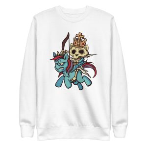 unisex-premium-sweatshirt-white-front-6a17b6223b749.jpg Apocalypse Cat Sweatshirt