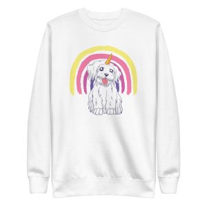 Rainbow Unicorn Dog Sweatshirt