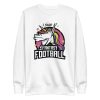 unisex-premium-sweatshirt-white-front-6a17f5b3b317b.jpg Unicorn Fantasy Football Sweatshirt