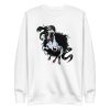 unisex-premium-sweatshirt-white-front-6a17f7b0ef8bf.jpg Dark Unicorn Sweatshirt