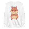 unisex-premium-sweatshirt-white-front-6a1810c337ccd.jpg Angry Hamster Sweatshirt