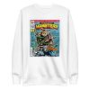 unisex-premium-sweatshirt-white-front-6a18118145ae0.jpg Hamster Comic Cover Sweatshirt