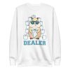 unisex-premium-sweatshirt-white-front-6a18188139647.jpg Hamster Toilet Paper Dealer Sweatshirt