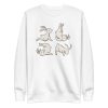 unisex-premium-sweatshirt-white-front-6a181c7102715.jpg Yoga Rabbits Sweatshirt