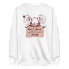 unisex-premium-sweatshirt-white-front-6a18225923306.jpg Mouse Research Sweatshirt