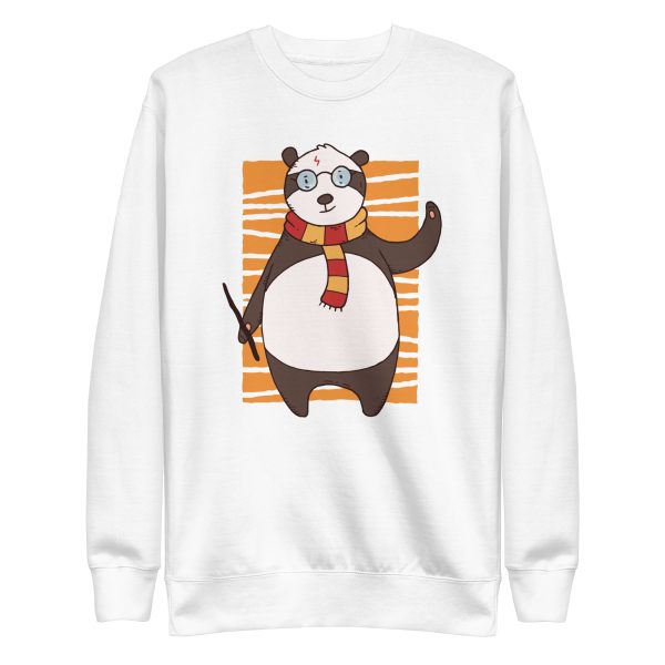 unisex-premium-sweatshirt-white-front-6a182e8a674fc.jpg Potter Panda Sweatshirt